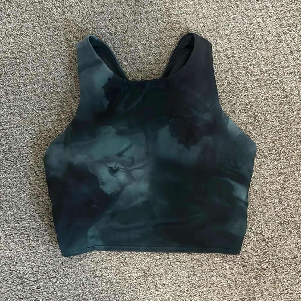 Green athleta tank top - size M